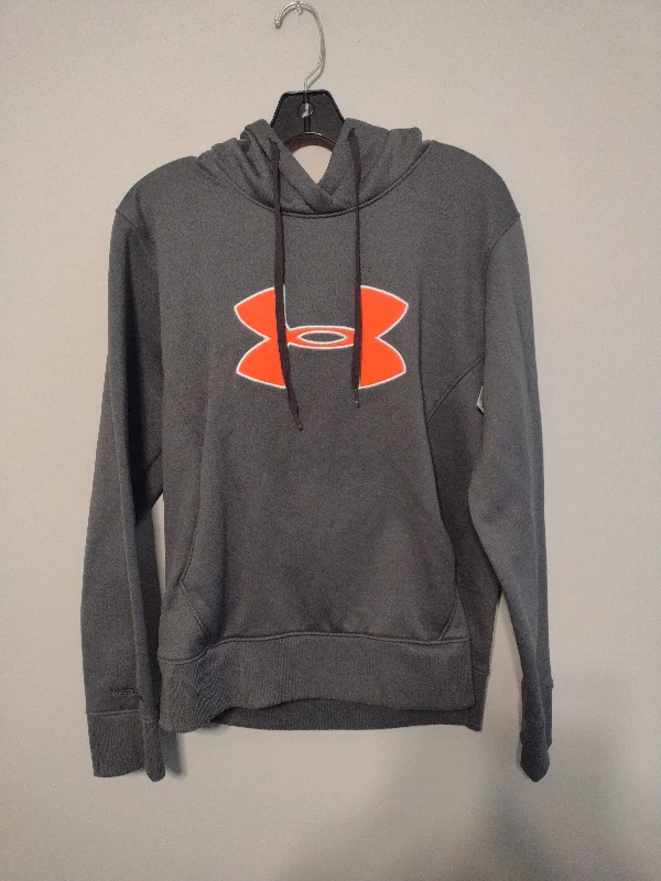 Women's High-Low Hem Sweatshirts-Athletic Sweatshirt Hoodie By Under Armour  Size: L