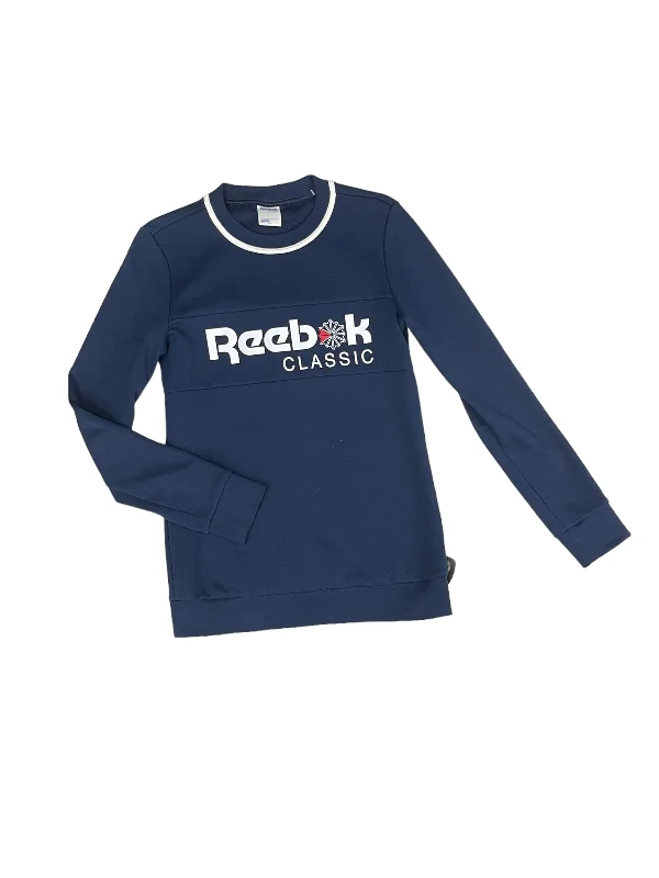 Women's Modern Sweatshirts-Athletic Sweatshirt Crewneck By Reebok  Size: Xs