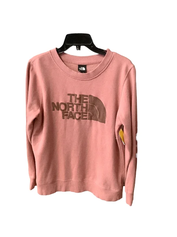 Women's Earth Tone Sweatshirts-Sweatshirt Crewneck By North Face  Size: M