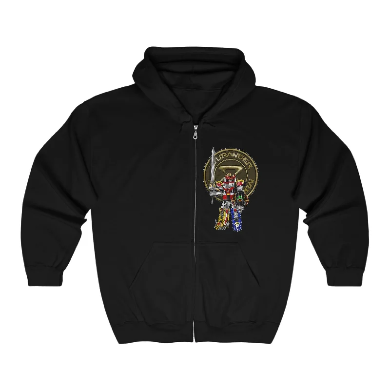 Women's Couture Hoodies-Zyuranger Full Zip Hoodie