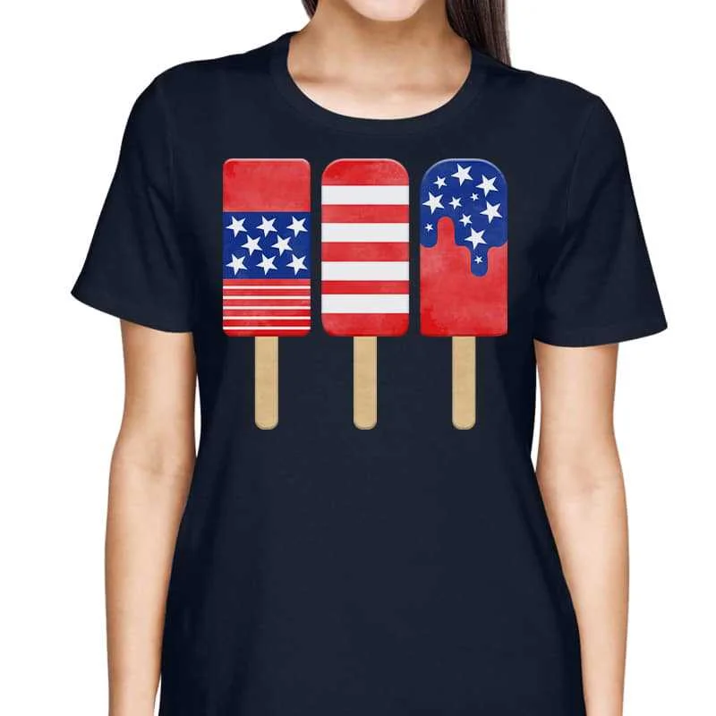 Navy Women Tee