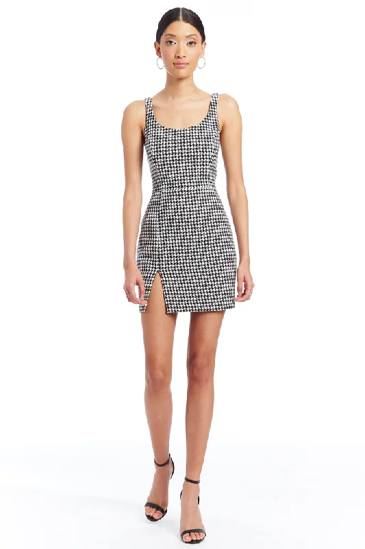 Houndstooth Amabella Dress