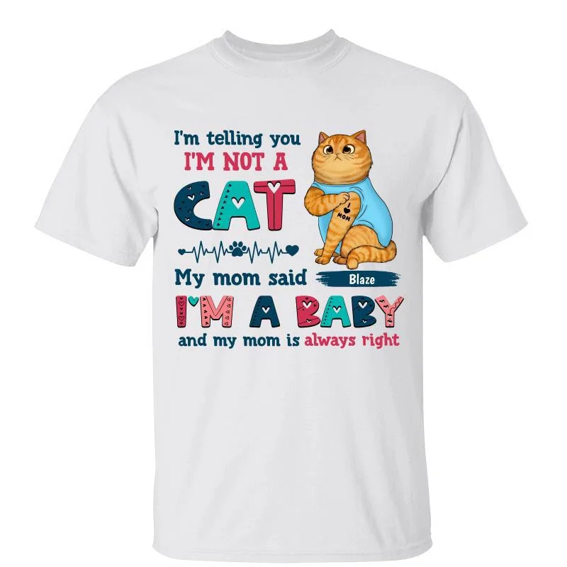 Women's Seamless T-Shirts-Colorful Cats Babies Personalized Shirt