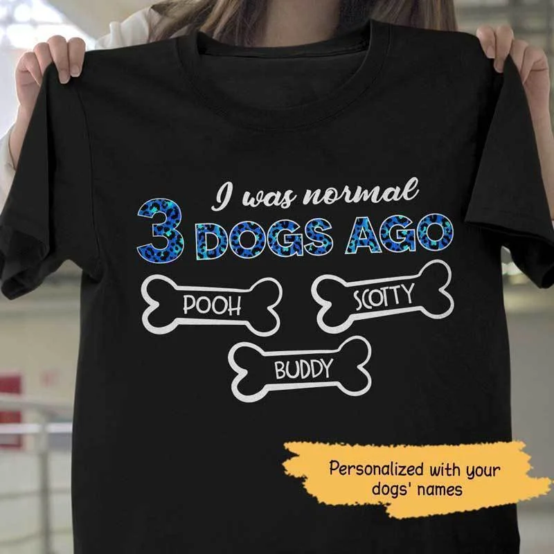 Women's Oversized T-Shirts-Normal Some Dogs Ago Personalized Dog Shirt