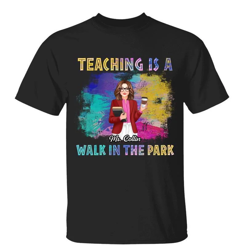 Women's Raglan Sleeve T-Shirts-It‘s a Good Day To Learn Pretty Teacher Back To School Gift Personalized Shirt