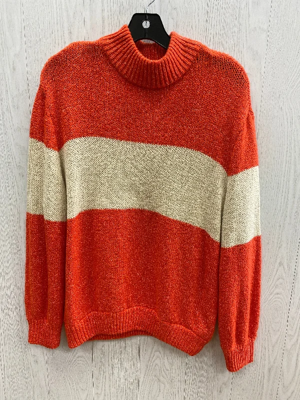 Women's Everyday Pullovers-Sweater By Aerie In Orange, Size: L