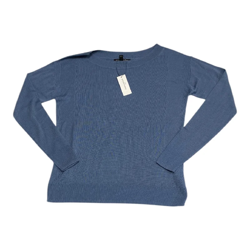 Women's Athletic Pullovers-Sweater By Banana Republic In Blue, Size:Xs