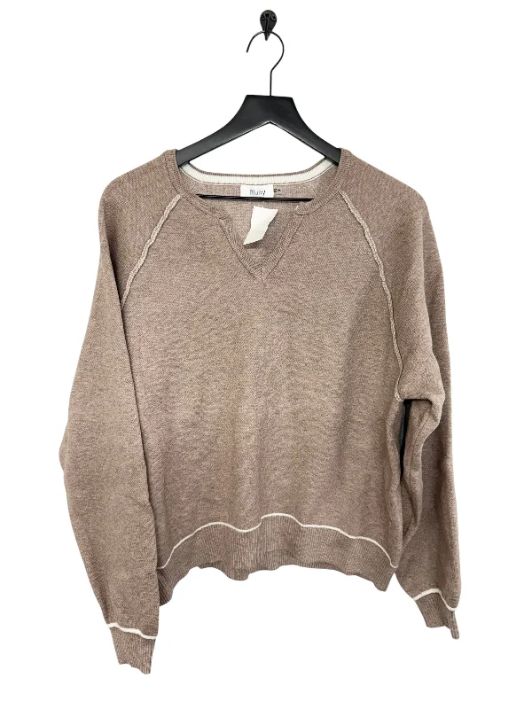 Women's Hiking Pullovers-Sweater By Cmc In Beige, Size: M