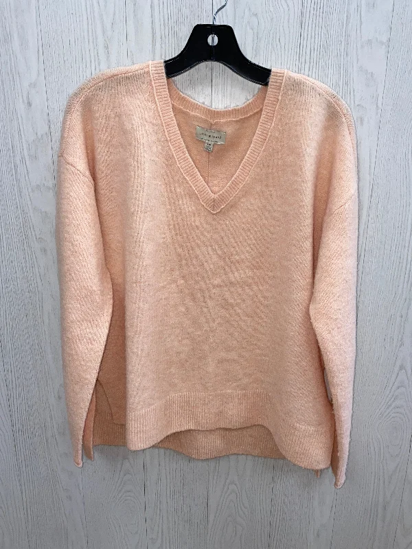 Women's Running Pullovers-Sweater By Lucky Brand In Peach, Size: S