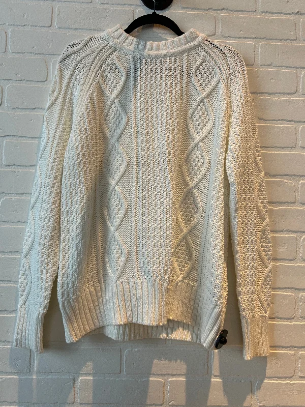 Women's Travel Pullovers-Sweater By J. Crew In Cream, Size: Xl