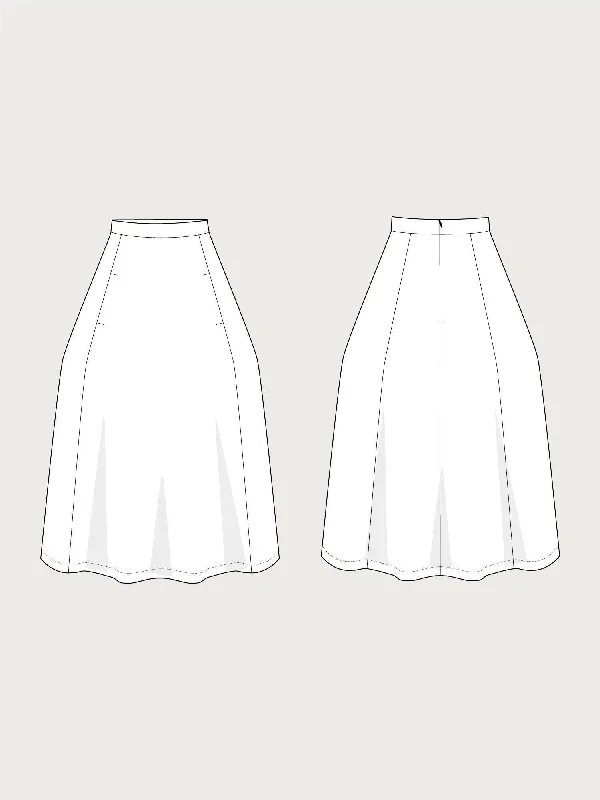 Women's Denim Skirts-TULIP SKIRT PATTERN