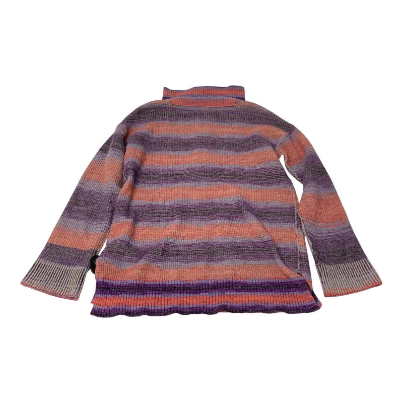 Women's Textured Pencil Pullovers-Sweater By Daily Practice By Anthropologie In Pink & Purple, Size: Xsp