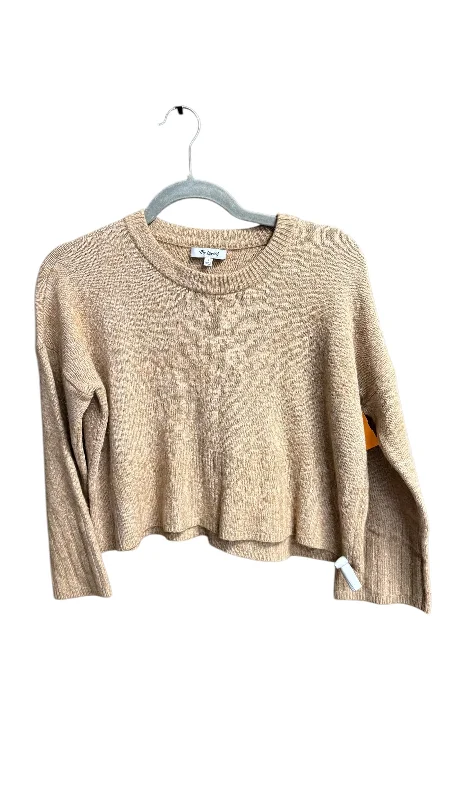 Women's Thermal Pullovers-Sweater By Madewell In Tan, Size: S