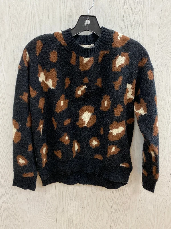 Women's Moisture-Wicking Pullovers-Sweater By Newbury Kustom In Animal Print, Size: S