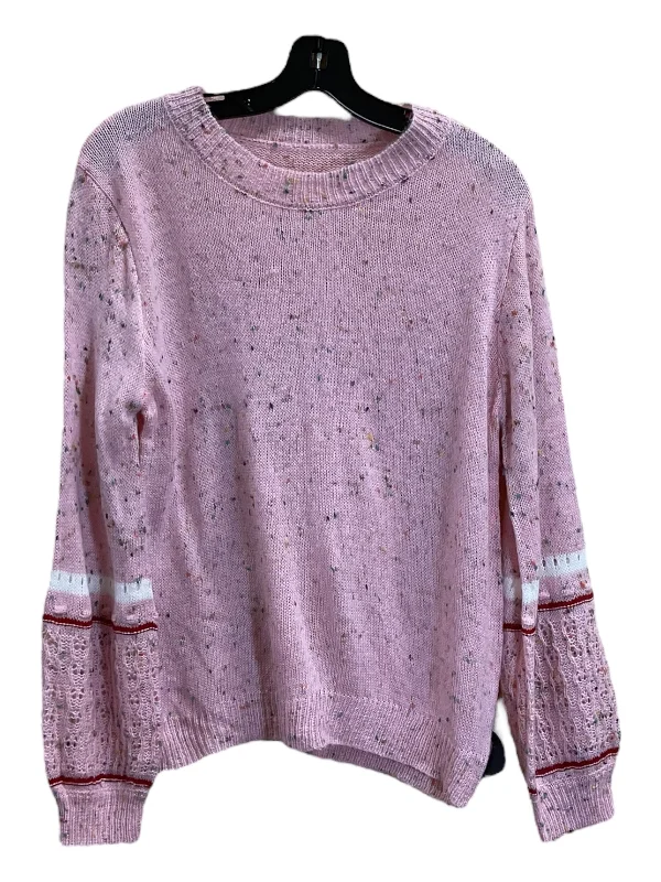 Women's Vacation Pullovers-Sweater By Clothes Mentor In Pink, Size: S