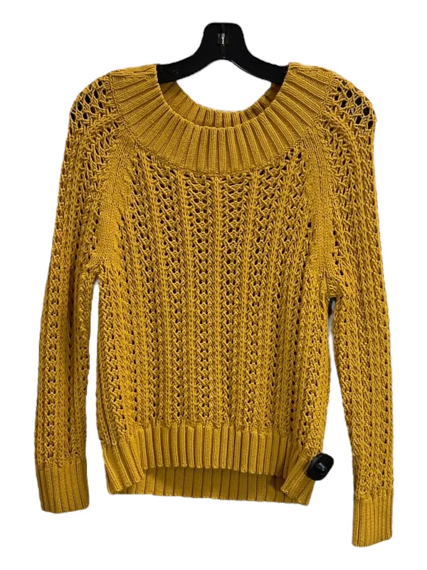 Women's Workout Pullovers-Sweater By J. Crew In Yellow, Size: Xs