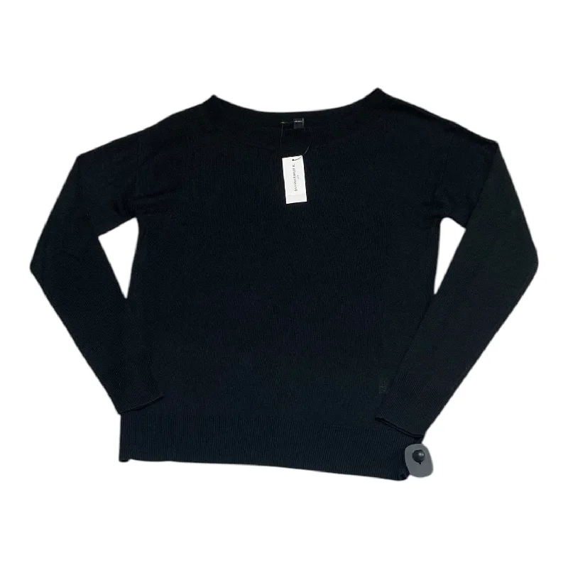 Women's Art Print Pullovers-Sweater By Banana Republic In Black & Blue, Size:Xs