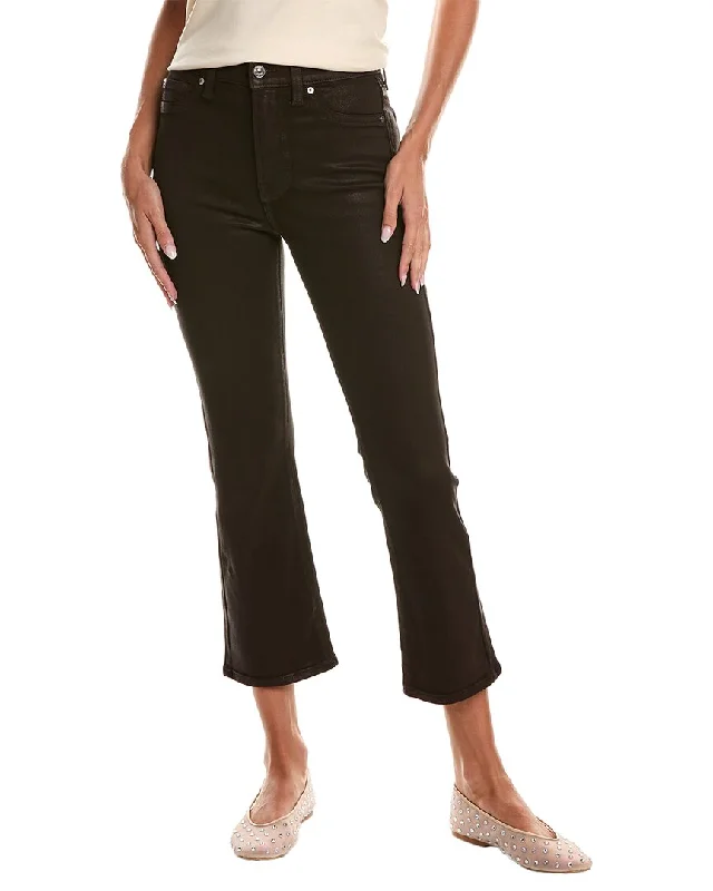 Women's Petite Pants-7 For All Mankind High-Waist Chocolate Coated Jean