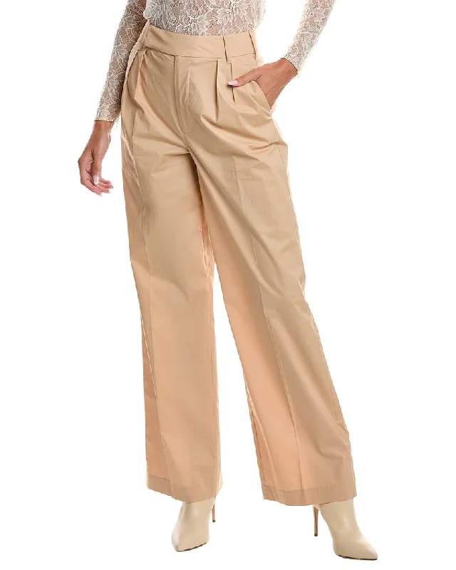 Women's Petite Pants-7 For All Mankind Pleated Trouser