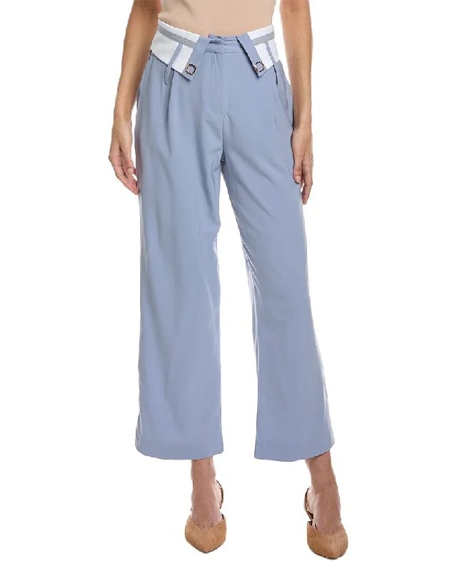 Women's Paperbag Waist Pants-Beulah Pant