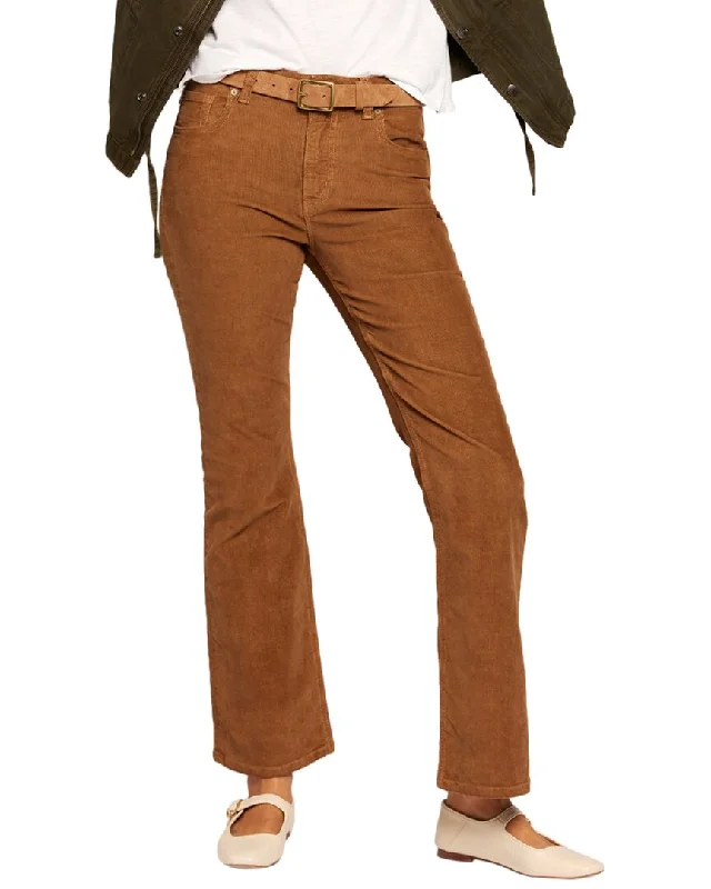 Women's Jogging Pants-Current/Elliott Caramel The Signature Bootcut Jean