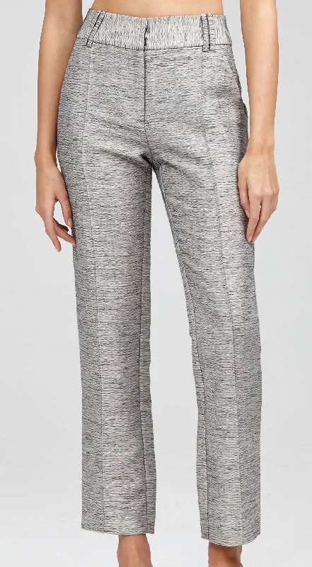 Women's Thermal Pants-Davidson Pant In Black/white