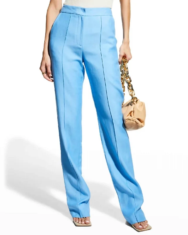 Women's Autumn Pants-Deidre Pant In Swimming Pool