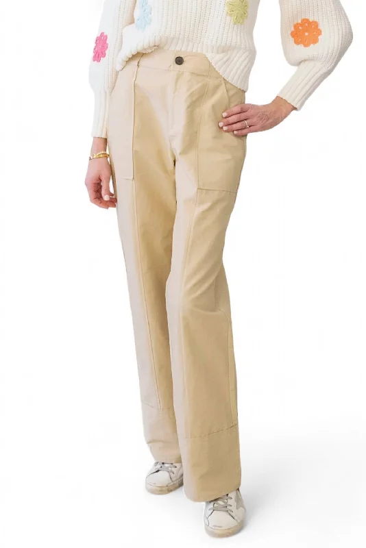 Women's Chino Pants-Fran Pant In Khaki