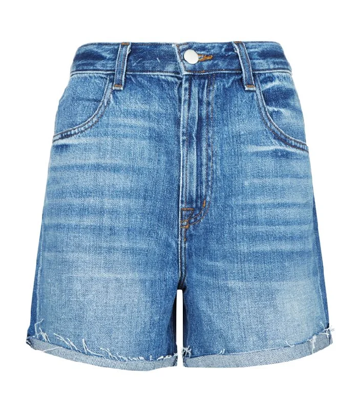 Women's Active Pants-J Brand Joan High Rise Denim Shorts