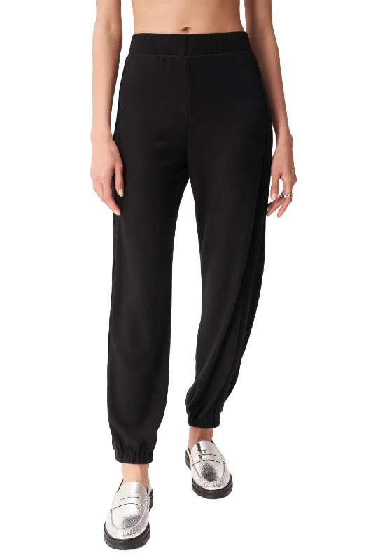 Women's Expedition Pants-Just Relax Cozy Jogger In Black