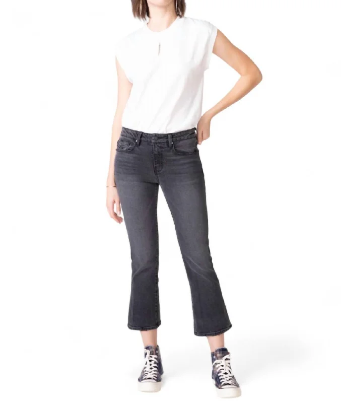 Women's Earth Tone Pants-Margaux Denim Jean In Stonewash