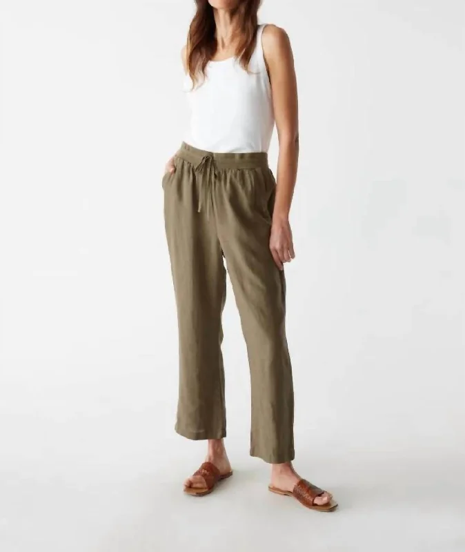 Women's Fashion Pants-Nolan Pull On Pants In Camo