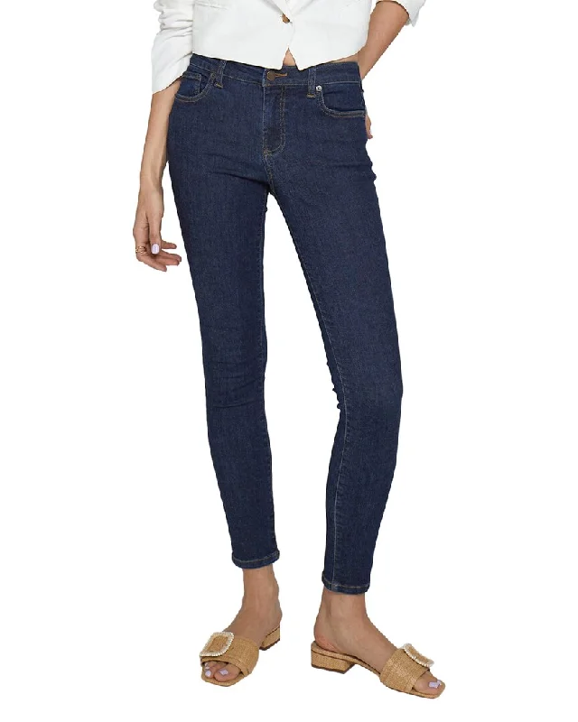 Women's Pleated Front Pants-Oliver Logan Bennet Skinny Western Jean