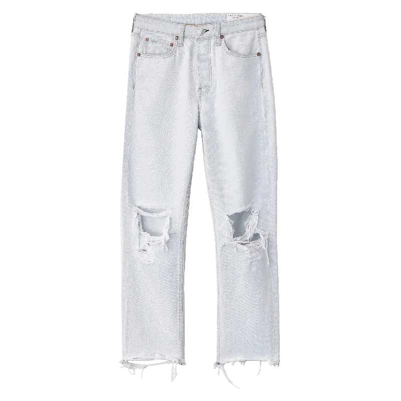 Women's Windproof Pants-rag & bone Women's Maya High Rise Slim Ditch Plain Ripped Jeans