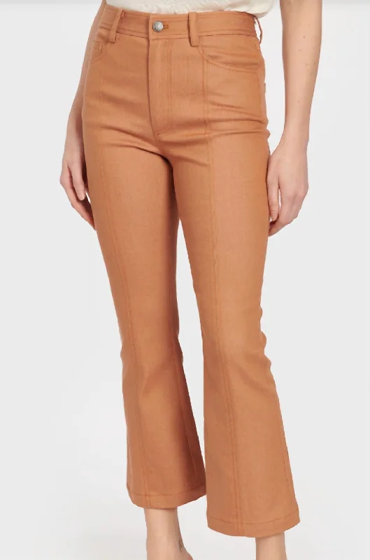 Women's Sash-Waist Pants-Shannon Pant In Brown