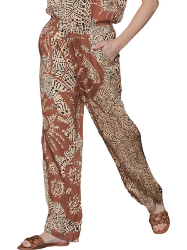 Women's Chic Pants-Ubine Trousers In Apricot