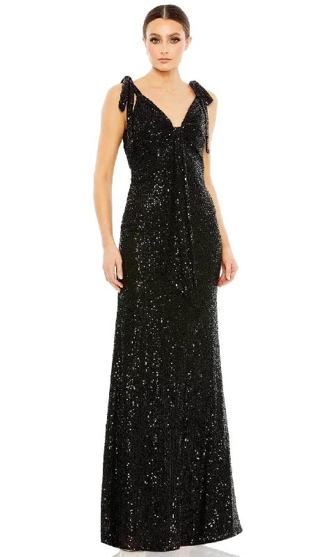 Women's Copper Evening Gowns-Ieena Duggal 26693 - Sequined Sleeveless Prom Dress